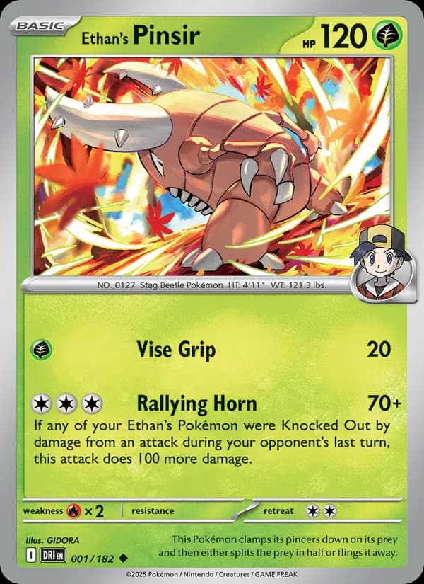 Ethan's Pinsir – Destined Rivals 001
