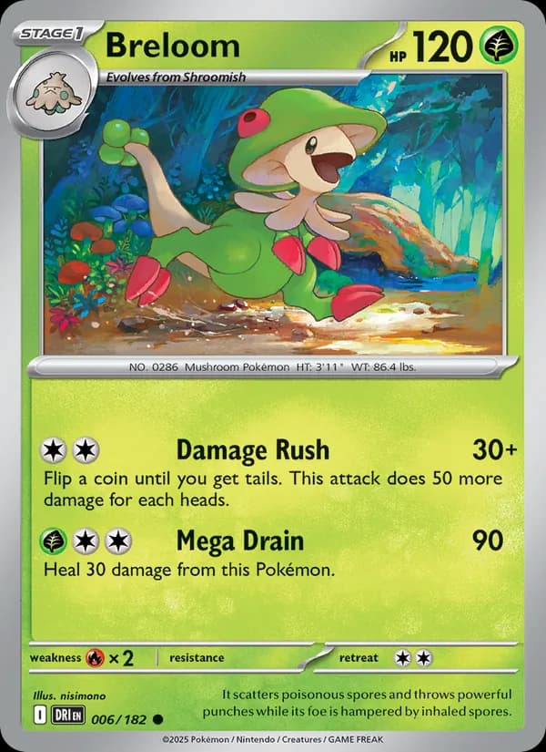 Breloom – Destined Rivals 006