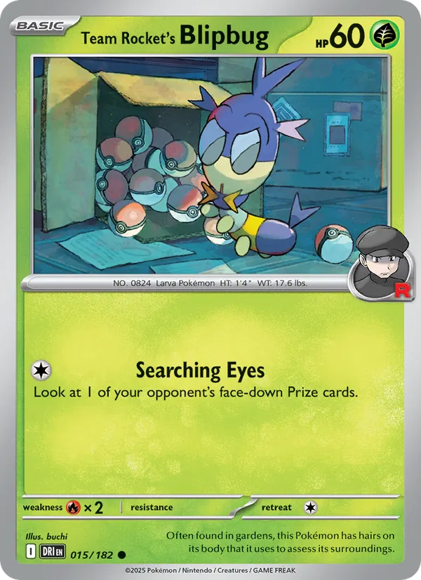 Team Rocket's Blipbug – Destined Rivals 015