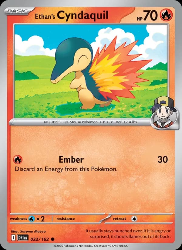Ethan's Cyndaquil – Destined Rivals 032