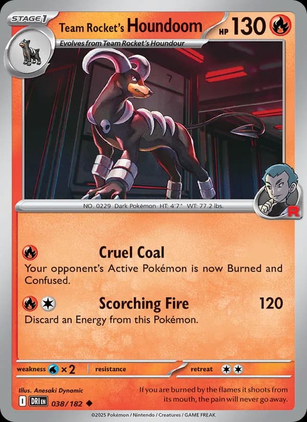 Team Rocket's Houndoom – Destined Rivals 038