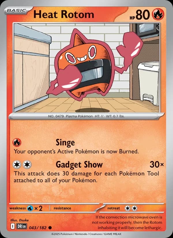 Heat Rotom – Destined Rivals 043