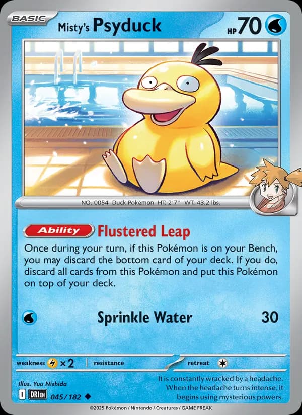 Misty's Psyduck – Destined Rivals 045