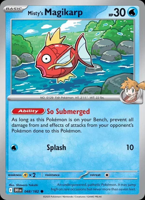 Misty's Magikarp – Destined Rivals 048