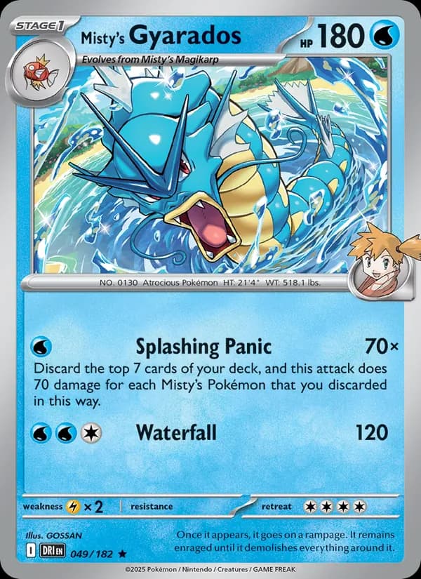 Misty's Gyarados – Destined Rivals 049