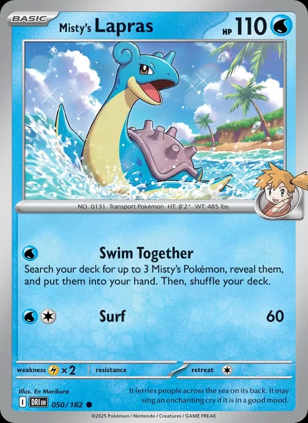 Misty's Lapras – Destined Rivals 050