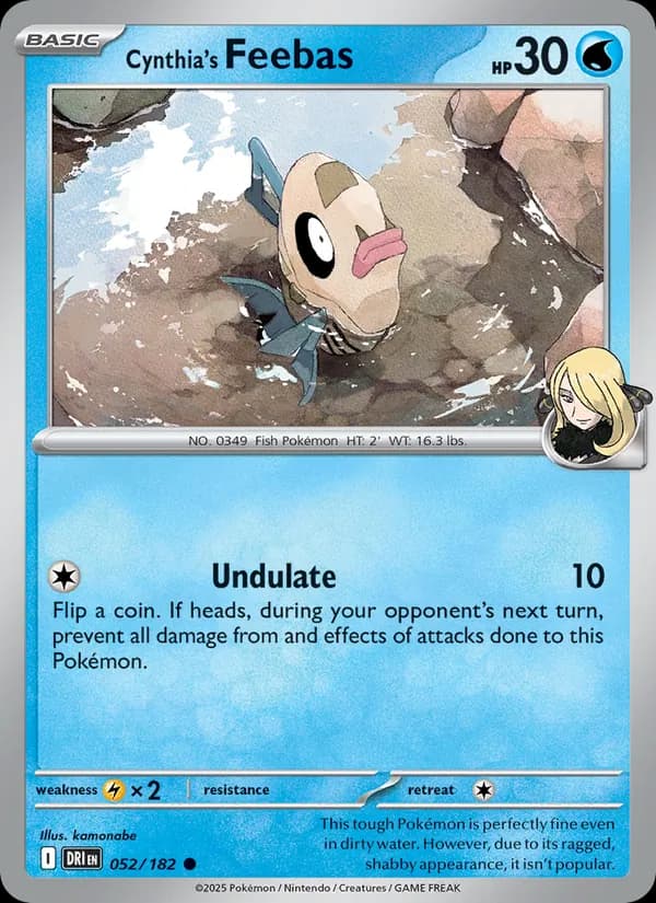 Cynthia's Feebas – Destined Rivals 052