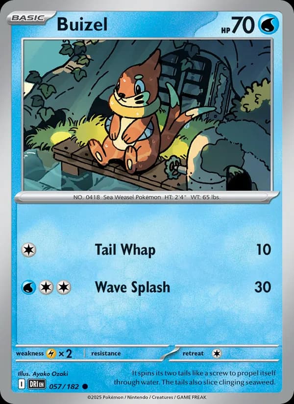 Buizel – Destined Rivals 057