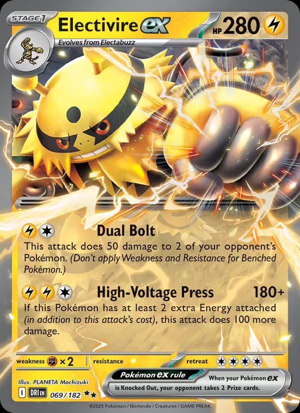Electivire ex – Destined Rivals 069