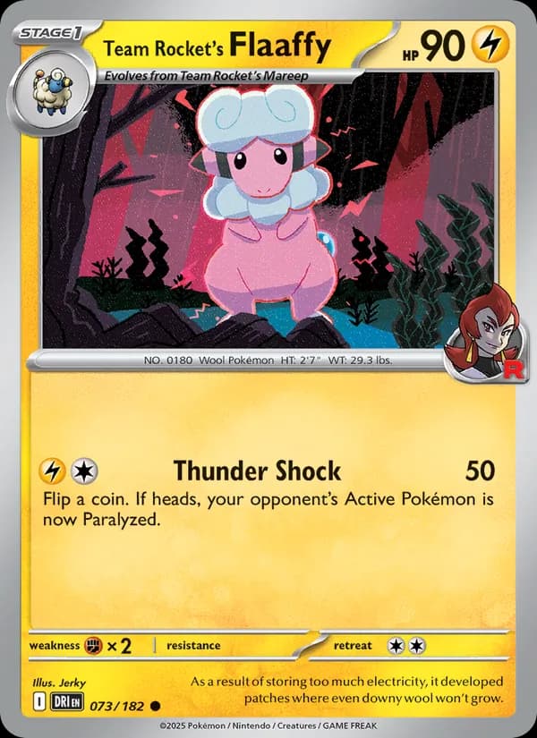 Team Rocket's Flaaffy – Destined Rivals 073