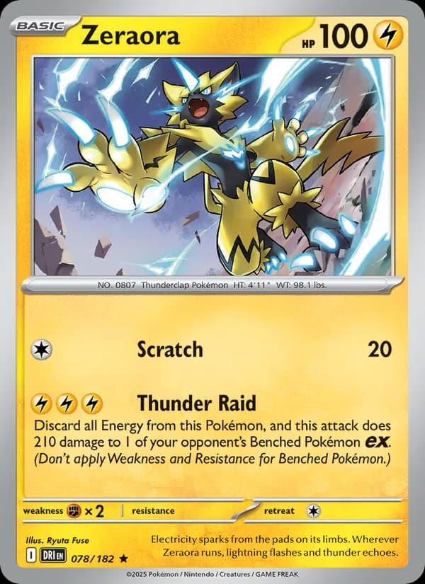 Zeraora – Destined Rivals 078