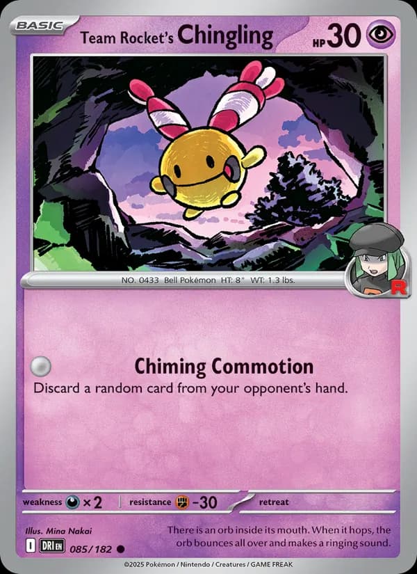 Team Rocket's Chingling – Destined Rivals 085