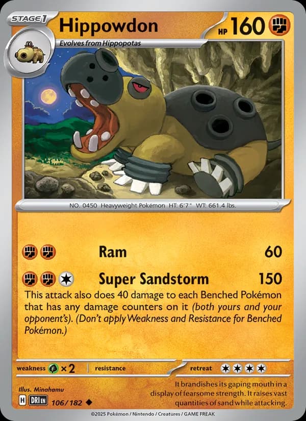 Hippowdon – Destined Rivals 106