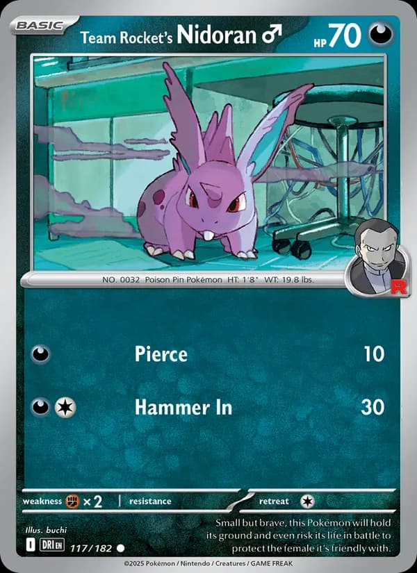 Team Rocket's Nidoran♂ – Destined Rivals 117
