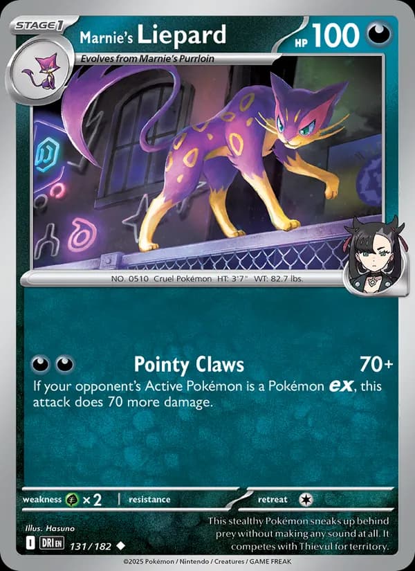 Marnie's Liepard – Destined Rivals 131
