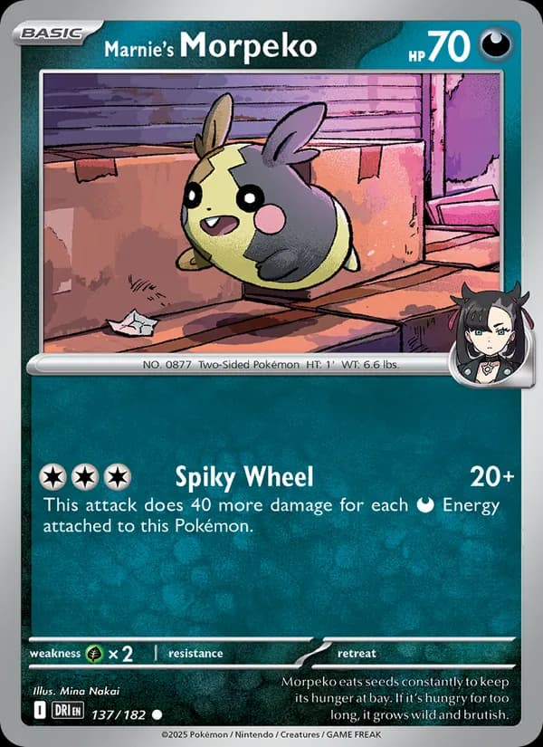 Marnie's Morpeko – Destined Rivals 137