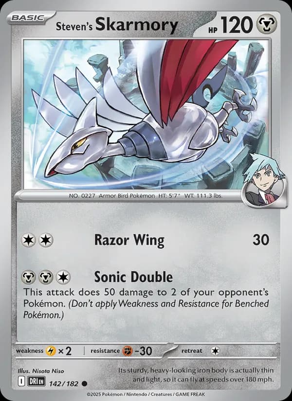 Steven's Skarmory – Destined Rivals 142