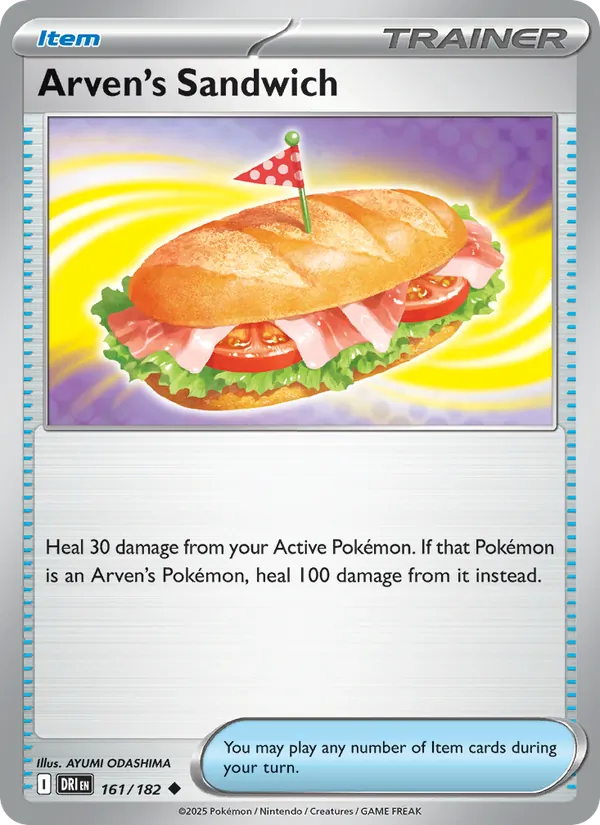 Arven's Sandwich – Destined Rivals 161