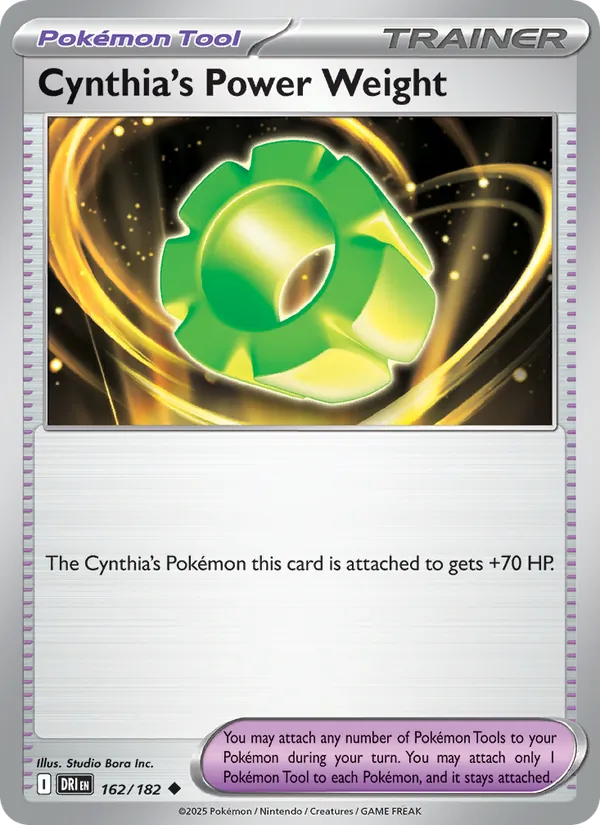 Cynthia's Power Weight – Destined Rivals 162