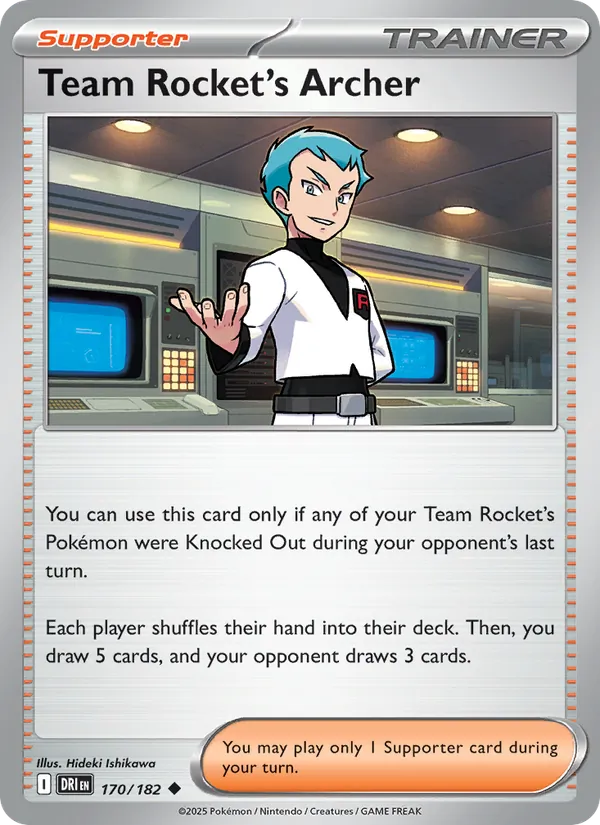 Team Rocket's Archer – Destined Rivals 170