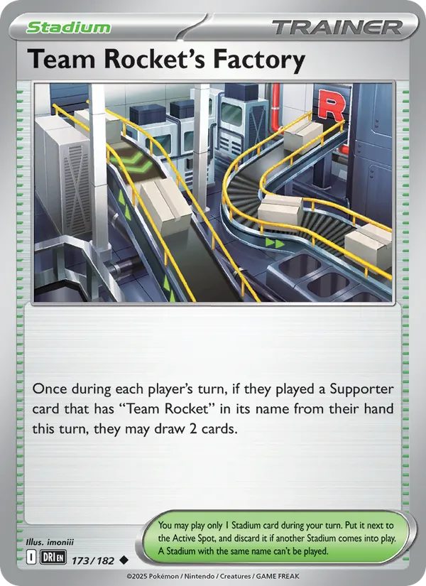 Team Rocket's Factory – Destined Rivals 173