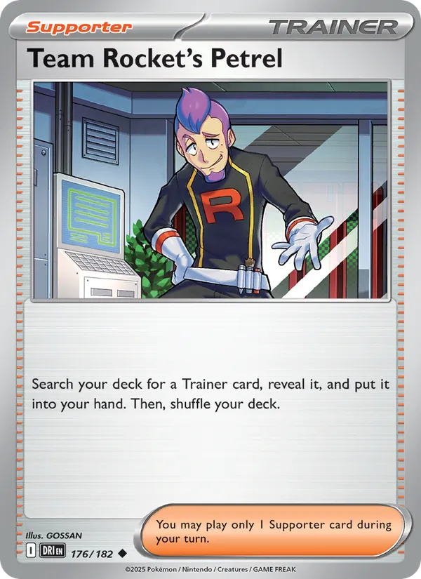 Team Rocket's Petrel – Destined Rivals 176