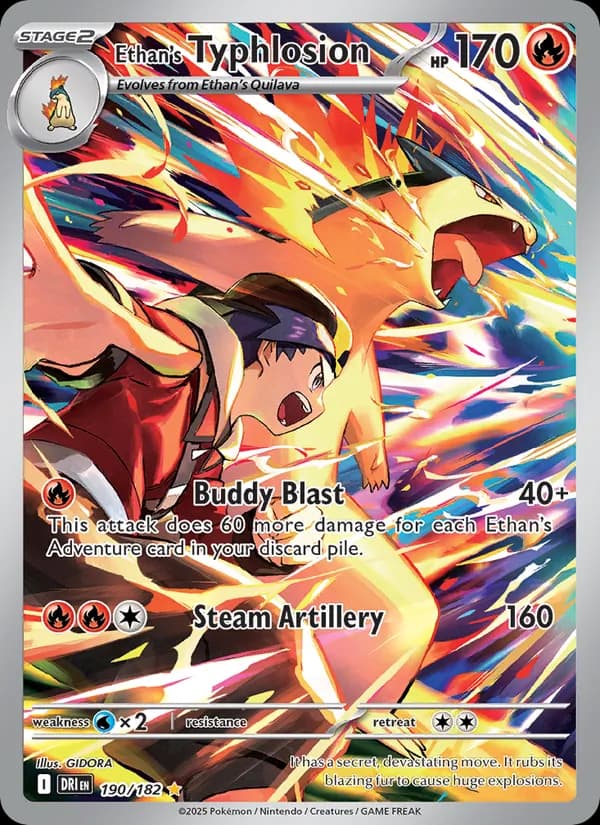 Ethan's Typhlosion – Destined Rivals 190