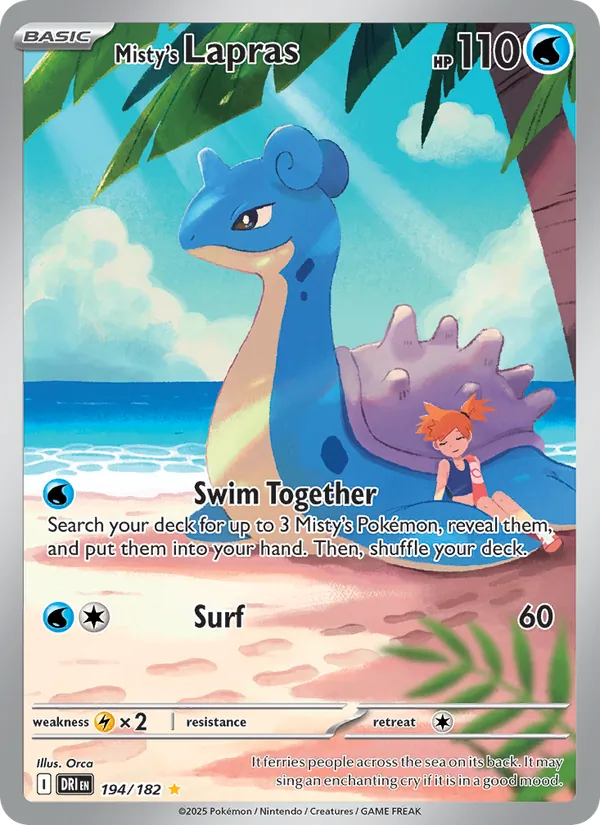 Misty's Lapras – Destined Rivals 194