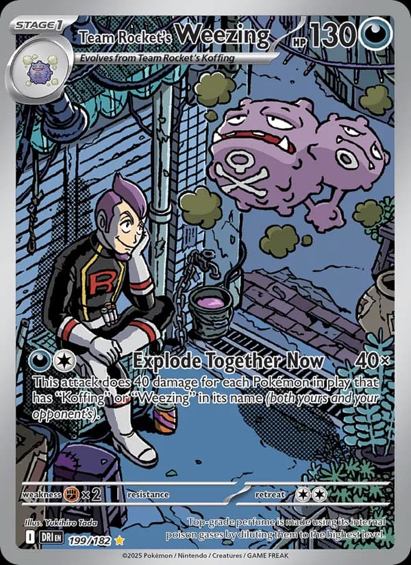 Team Rocket's Weezing – Destined Rivals 199