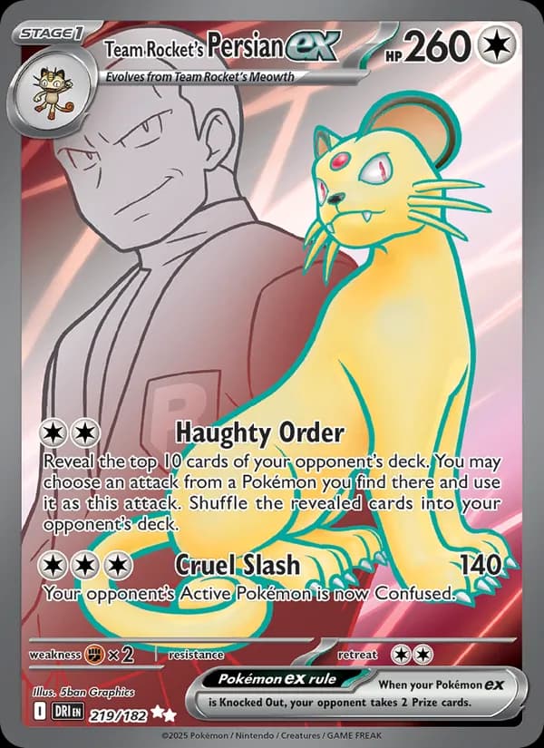 Team Rocket's Persian ex – Destined Rivals 219