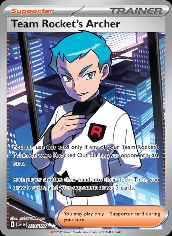 Team Rocket's Archer – Destined Rivals 223