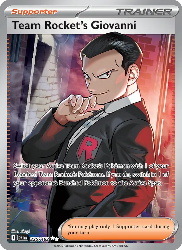 Team Rocket's Giovanni – Destined Rivals 225