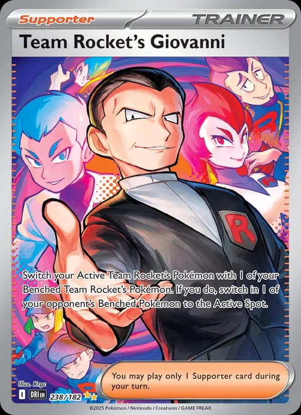 Team Rocket's Giovanni – Destined Rivals 238