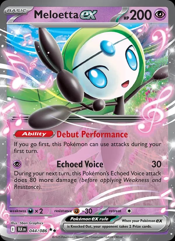 Meloetta ex – Black Bolt 044
