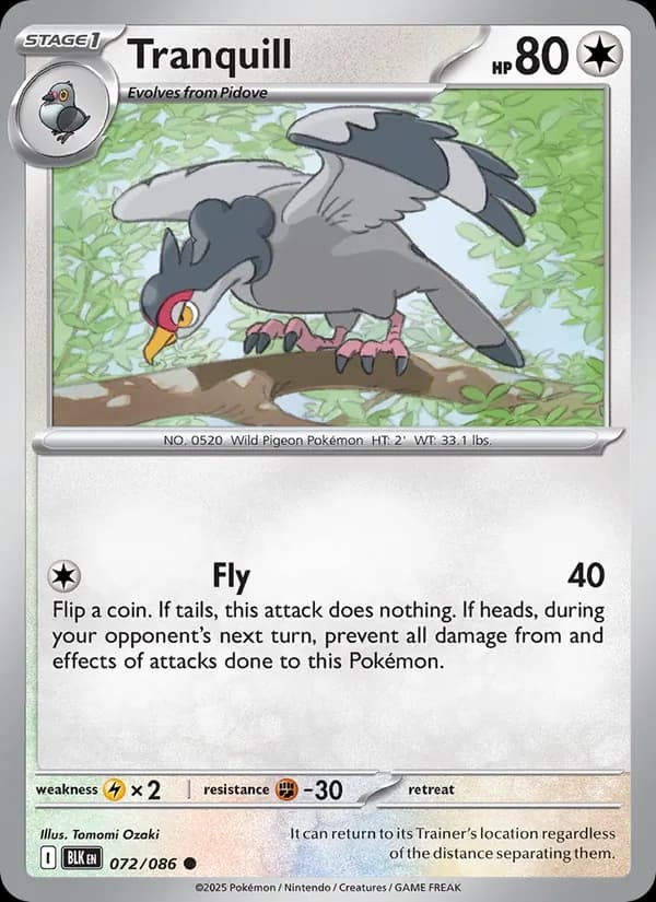 Tranquill – Black Bolt 072