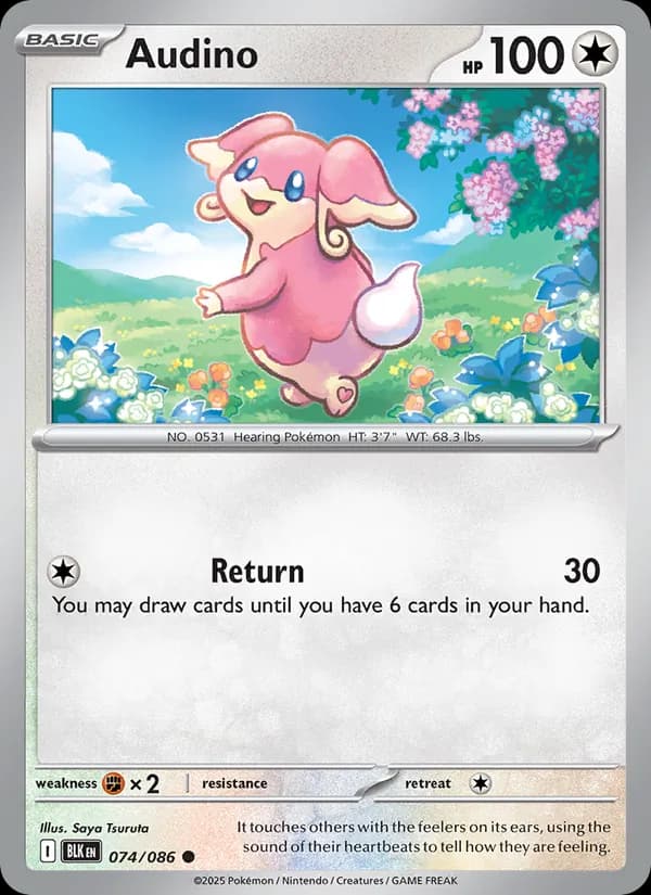 Audino – Black Bolt 074