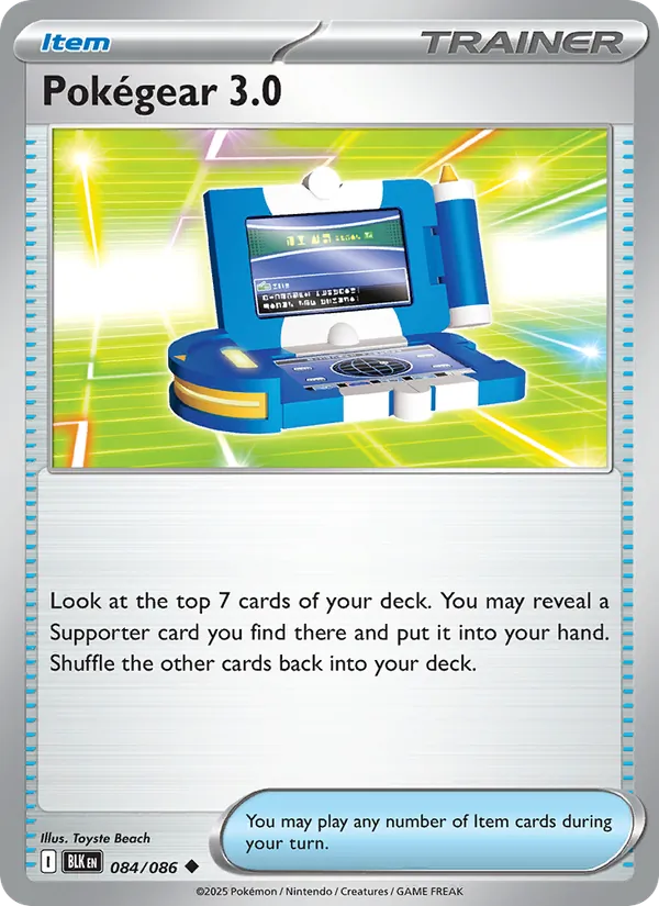 Pokégear 3.0 – Black Bolt 084