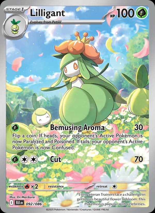 Lilligant – Black Bolt 092