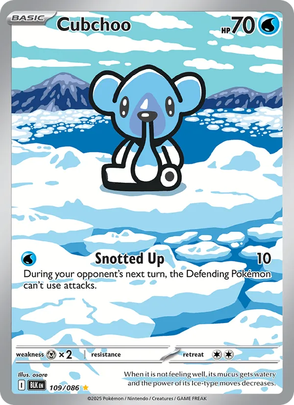 Cubchoo – Black Bolt 109