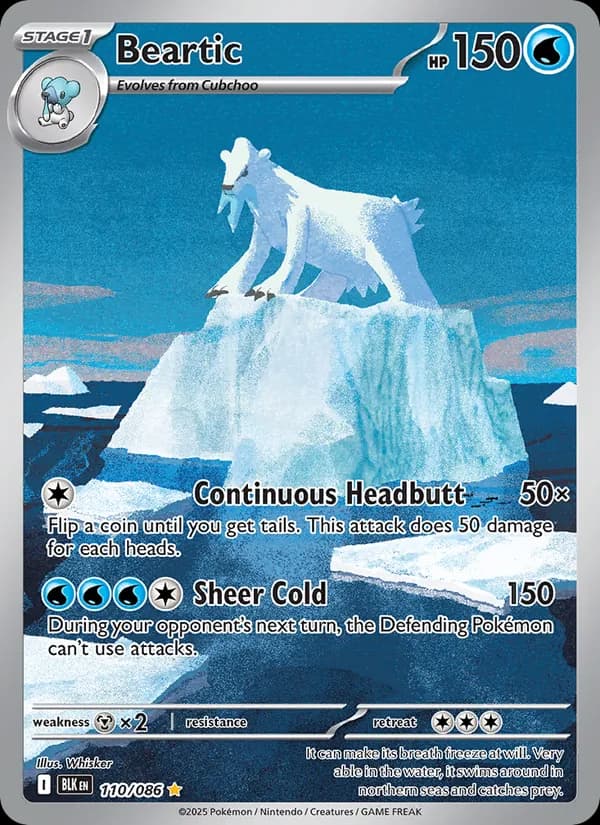 Beartic – Black Bolt 110
