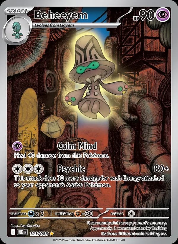 Beheeyem – Black Bolt 121