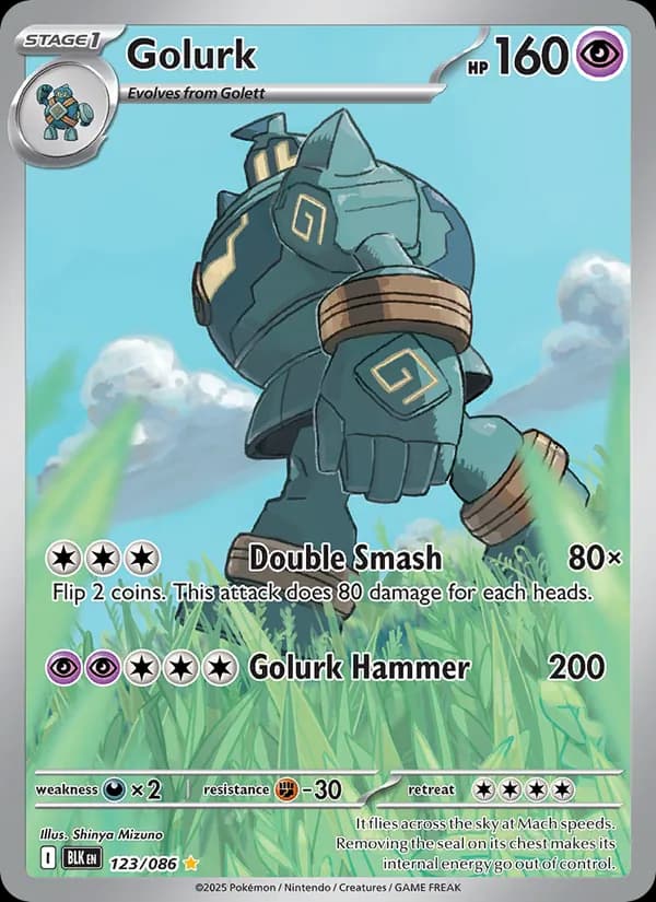 Golurk – Black Bolt 123