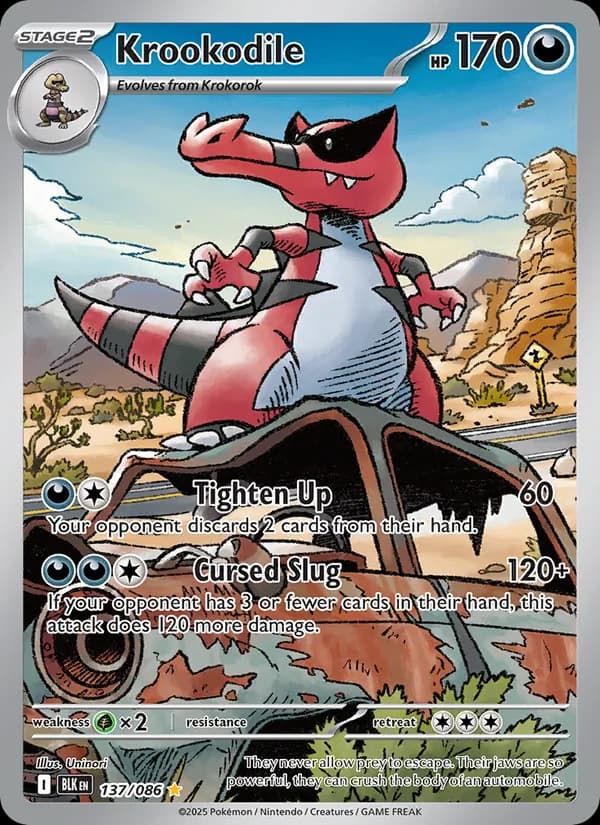 Krookodile – Black Bolt 137