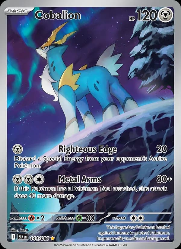 Cobalion – Black Bolt 144