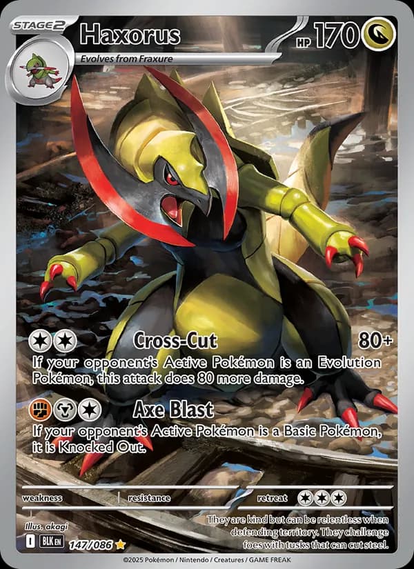 Haxorus – Black Bolt 147
