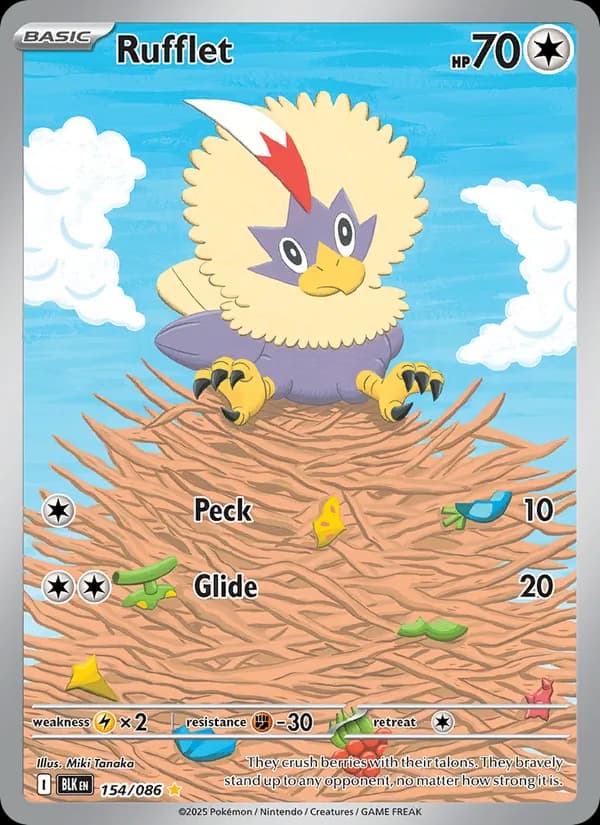 Rufflet – Black Bolt 154