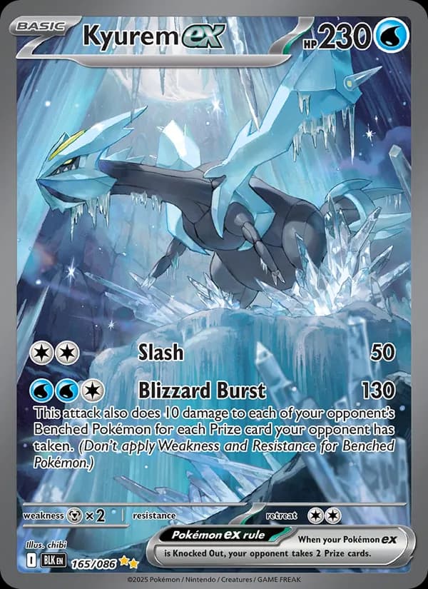 Kyurem ex – Black Bolt 165