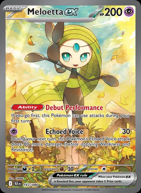 Meloetta ex – Black Bolt 167