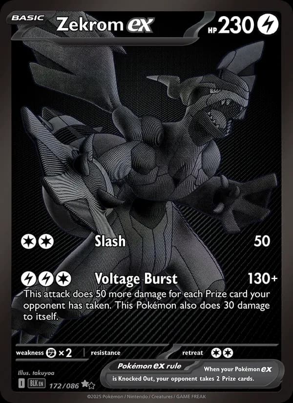 Zekrom ex – Black Bolt 172