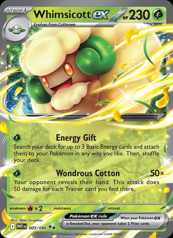 Whimsicott ex – White Flare 005